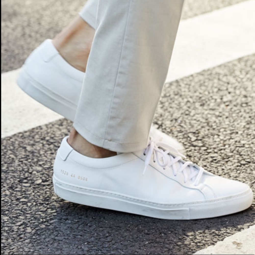 Common Project white Achilles low top sneakers Size 36 preowned